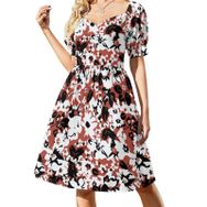AILLOSA Sweetheart Askılı YH-528 Günlük Kadın Elbise