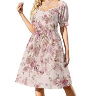 AILLOSA Sweetheart Askılı YH-60 Günlük Kadın Elbise