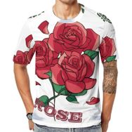 AILLOSA TH-103 Baskılı Desenli Kısa Kollu Unisex T-shirt