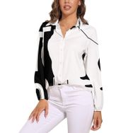 AILLOSA TH-127 V Yaka Kadın Bluz