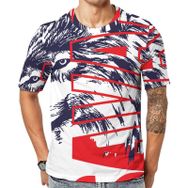 AILLOSA TH-143 Baskılı Desenli Kısa Kollu Unisex T-shirt