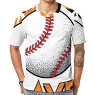 AILLOSA TH-160 Baskılı Desenli Kısa Kollu Unisex T-shirt
