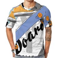 AILLOSA TH-165 Baskılı Desenli Kısa Kollu Unisex T-shirt