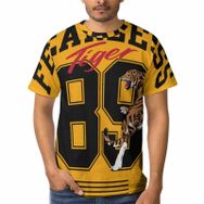 AILLOSA TH-181 3D Baskılı Desenli Kısa Kollu Erkek T-shirt