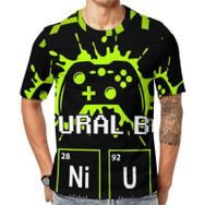 AILLOSA TH-183 Baskılı Desenli Kısa Kollu Unisex T-shirt