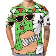 AILLOSA TH-185 Baskılı Desenli Kısa Kollu Unisex T-shirt