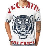 AILLOSA TH-199 Baskılı Desenli Kısa Kollu Unisex T-shirt