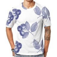 AILLOSA TH-229 Baskılı Desenli Kısa Kollu Unisex T-shirt
