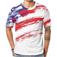 AILLOSA TH-266 Baskılı Desenli Kısa Kollu Unisex T-shirt