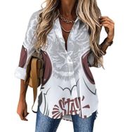 AILLOSA TH-277 V Yaka Tunik Kadın Bluz