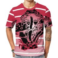 AILLOSA TH-287 Baskılı Desenli Kısa Kollu Unisex T-shirt