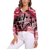 AILLOSA TH-287 V Yaka Tunik Kadın Bluz