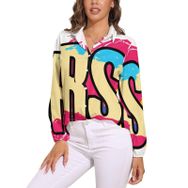 AILLOSA TH-293 V Yaka Tunik Kadın Bluz