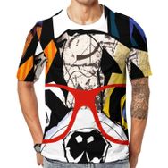 AILLOSA TH-305 Baskılı Desenli Kısa Kollu Unisex T-shirt