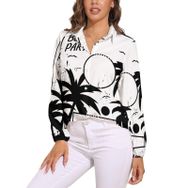 AILLOSA TH-309 V Yaka Kadın Bluz