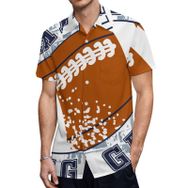 AILLOSA TH-322 Aloha Hawaii 3D Desen Kısa Kollu Erkek Gömlek