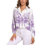 AILLOSA TH-336 V Yaka Kadın Bluz