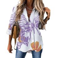 AILLOSA TH-336 V Yaka Tunik Kadın Bluz