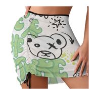 AILLOSA TH-349 Cover Up Sarma Etek Bikini Havlu Tarz Plaj Elbisesi