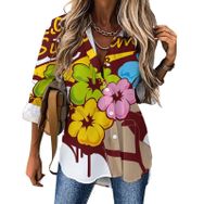 AILLOSA TH-373 V Yaka Tunik Kadın Bluz