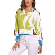 AILLOSA TH-390 V Yaka Kadın Bluz