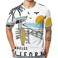 AILLOSA Th-396 Baskılı Desenli Kısa Kollu Unisex T-shirt