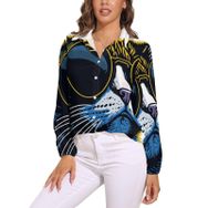AILLOSA TH-399 V Yaka Kadın Bluz