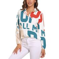 AILLOSA TH-402 V Yaka Kadın Bluz