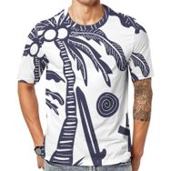 AILLOSA Th-412 Baskılı Desenli Kısa Kollu Unisex T-shirt
