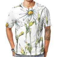 AILLOSA Th-414 Baskılı Desenli Kısa Kollu Unisex T-shirt