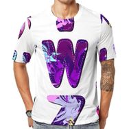 AILLOSA Th-417 Baskılı Desenli Kısa Kollu Unisex T-shirt