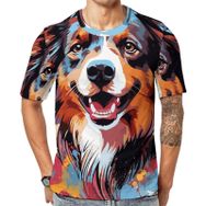 AILLOSA Th-432 Baskılı Desenli Kısa Kollu Unisex T-shirt