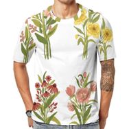 AILLOSA Th-450 Baskılı Desenli Kısa Kollu Unisex T-shirt