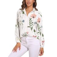 AILLOSA TH-454 V Yaka Kadın Bluz