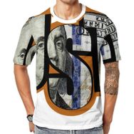 AILLOSA Th-463 Baskılı Desenli Kısa Kollu Unisex T-shirt