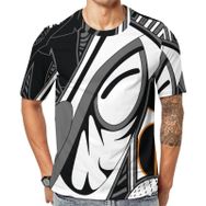 AILLOSA Th-467 Baskılı Desenli Kısa Kollu Unisex T-shirt