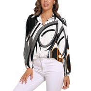 AILLOSA TH-467 V Yaka Kadın Bluz