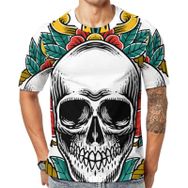 AILLOSA Th-470 Baskılı Desenli Kısa Kollu Unisex T-shirt
