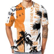 AILLOSA Th-481 Baskılı Desenli Kısa Kollu Unisex T-shirt
