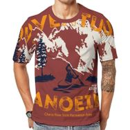 AILLOSA TH-488 Baskılı Desenli Kısa Kollu Unisex T-shirt