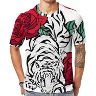 AILLOSA Th-499 Baskılı Desenli Kısa Kollu Unisex T-shirt