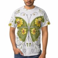 AILLOSA TH-51 3D Baskılı Desenli Kısa Kollu Erkek T-shirt