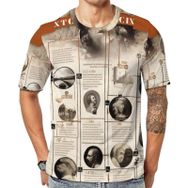 AILLOSA Yh-1 Baskılı Desenli Kısa Kollu Unisex T-shirt