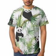 AILLOSA YH-10 3D Baskılı Desenli Kısa Kollu Erkek T-shirt