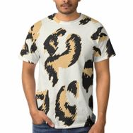 AILLOSA YH-108 3D Baskılı Desenli Kısa Kollu Erkek T-shirt