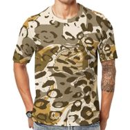 AILLOSA YH-110 Baskılı Desenli Kısa Kollu Unisex T-shirt
