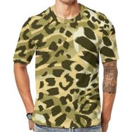 AILLOSA YH-112 Baskılı Desenli Kısa Kollu Unisex T-shirt