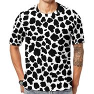 AILLOSA YH-115 Baskılı Desenli Kısa Kollu Unisex T-shirt