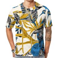 AILLOSA YH-125 Baskılı Desenli Kısa Kollu Unisex T-shirt