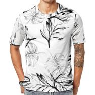 AILLOSA YH-137 Baskılı Desenli Kısa Kollu Unisex T-shirt